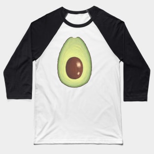 Avocado Fruit Health Food T Shirt Print Kitchen Art Baseball T-Shirt
